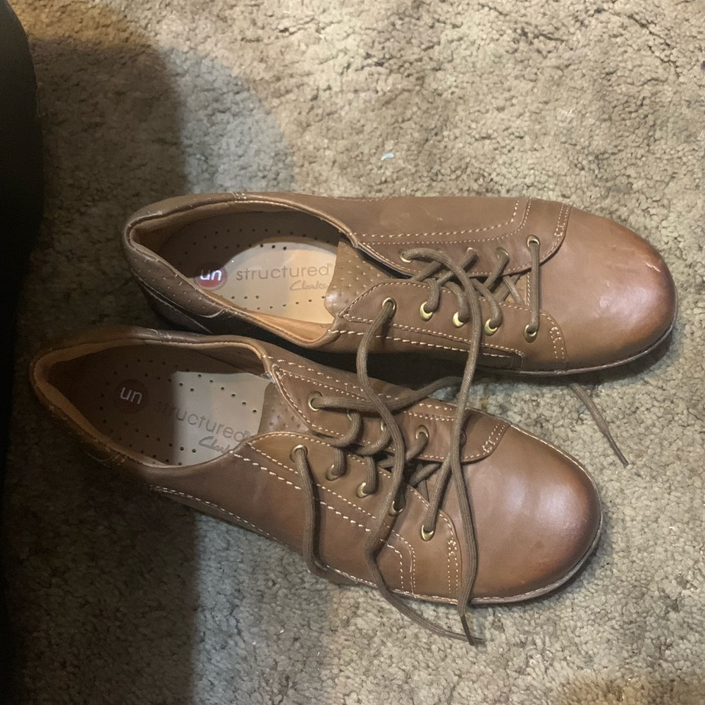 Clarks unstructured shoes